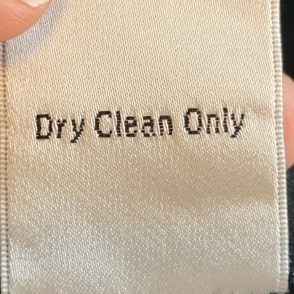 CAbi Crepe Flapper Dress Empire Waist #236 Size 8 - Picture 10 of 12